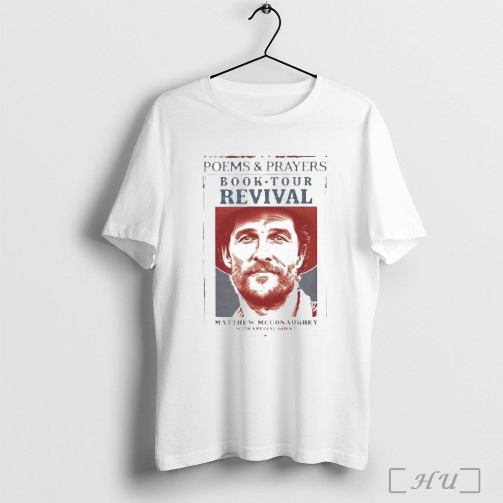 Officials Matthew Mcconaughey Poems And Prayers Book - Adult & Kids T-Shirts, Sweatshirts & Hoodies apparel design preview 1