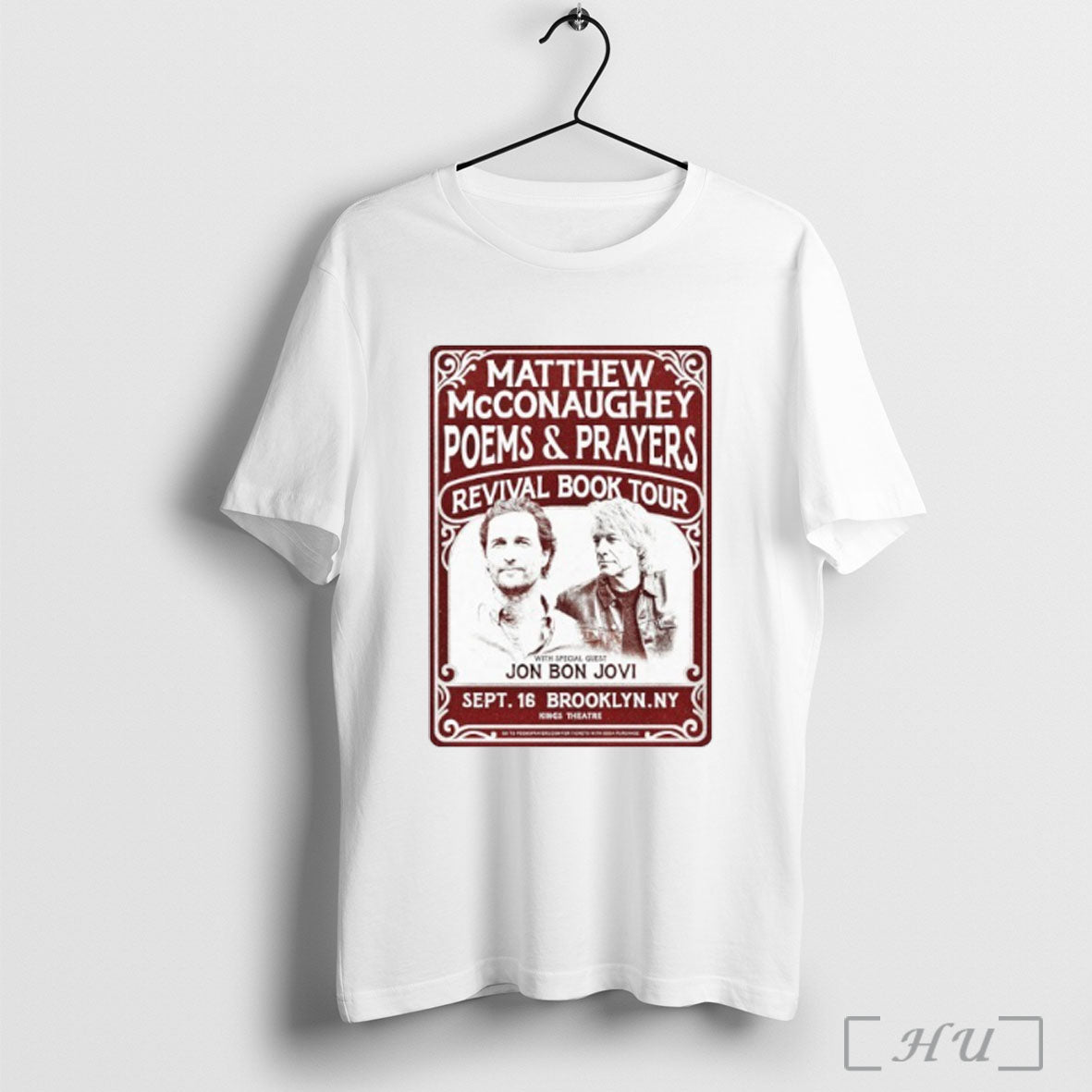 Officials Matthew Mcconaughey Poems And Prayers - Adult & Kids T-Shirts, Sweatshirts & Hoodies apparel design preview 1