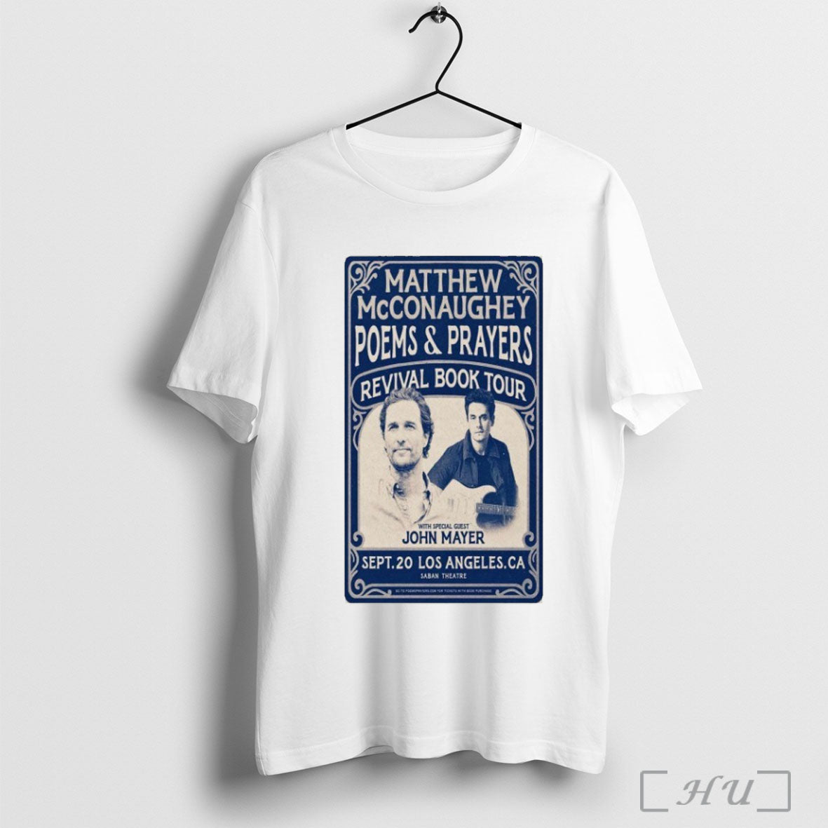 Officials Matthew Mcconaughey Poems Prayers Revival - Adult & Kids T-Shirts, Sweatshirts & Hoodies apparel design preview 1