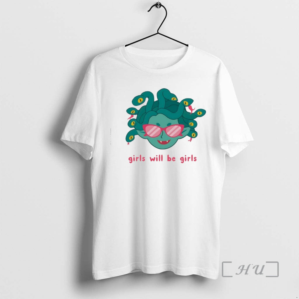 Officials Medusa Girls Will Be Funny - Adult & Kids T-Shirts, Sweatshirts & Hoodies apparel design preview 1