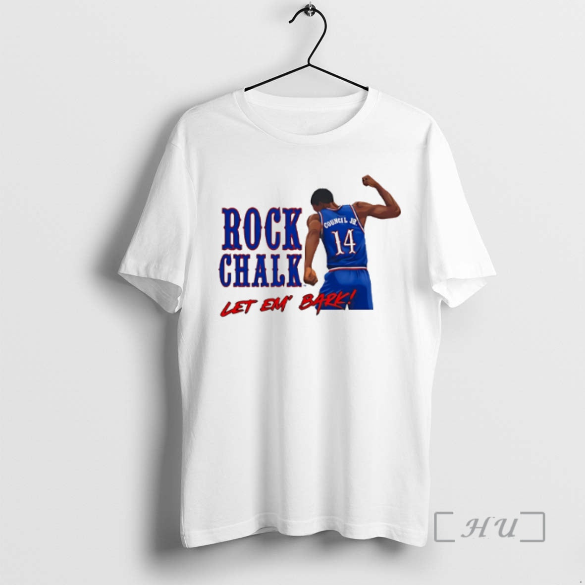 Officials Melvin Council Jr Kansas Jayhawks Let Em - Adult & Kids T-Shirts, Sweatshirts & Hoodies apparel design preview 1