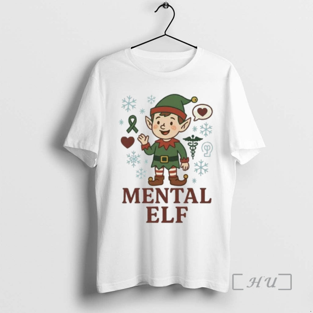 Officials Mental Elf Ornaments - Adult & Kids T-Shirts, Sweatshirts & Hoodies apparel design preview 1