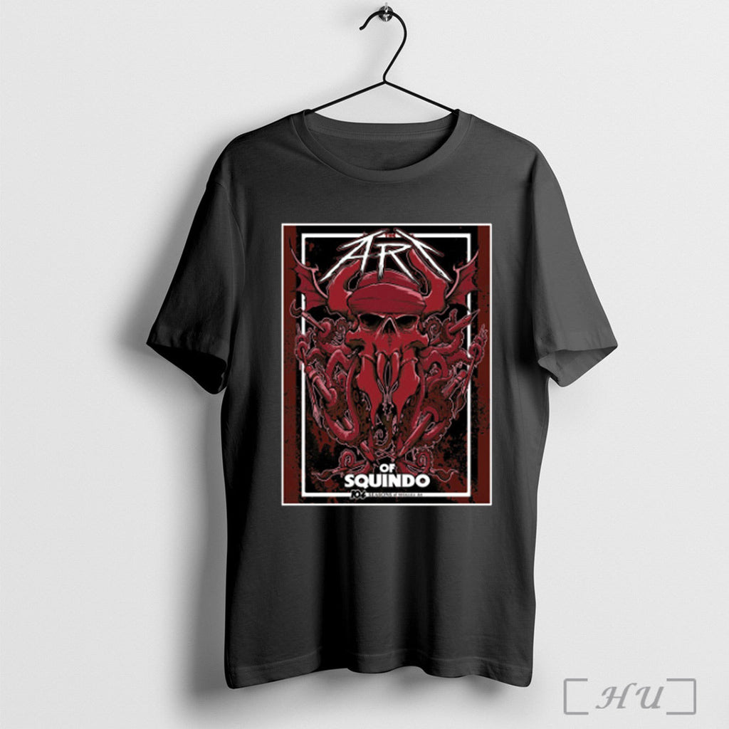 Officials Metallica The Art Of Squindo 104 Seasons - Adult & Kids T-Shirts, Sweatshirts & Hoodies apparel design preview 1