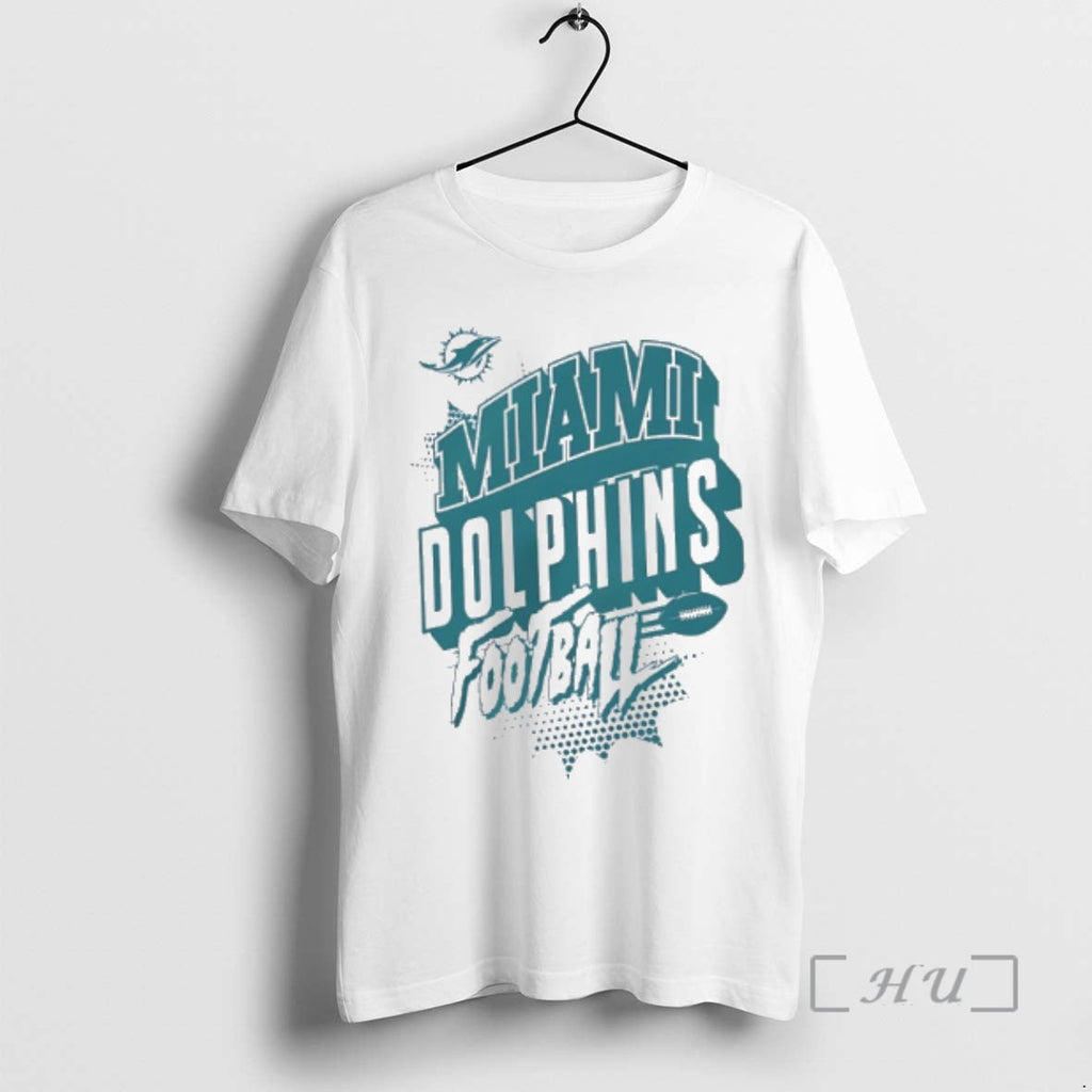 Officials Miami Dolphins Football 2026 Graphic Comic - Adult & Kids T-Shirts, Sweatshirts & Hoodies apparel design preview 1