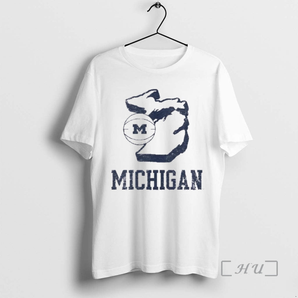 Officials Michigan Wolverines Basketball State - Adult & Kids T-Shirts, Sweatshirts & Hoodies apparel design preview 1