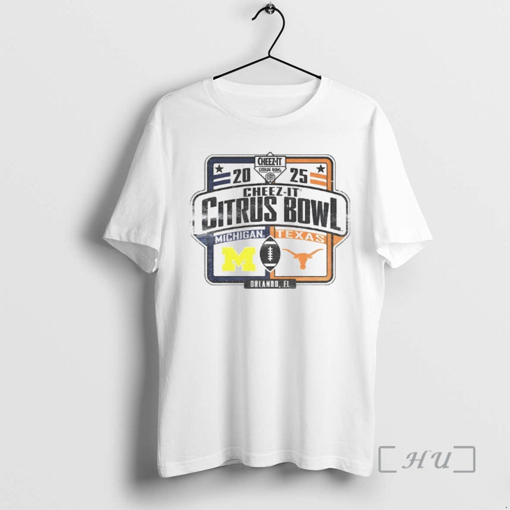 Officials Michigan Wolverines Vs Texas Longhorns - Adult & Kids T-Shirts, Sweatshirts & Hoodies apparel design preview 1