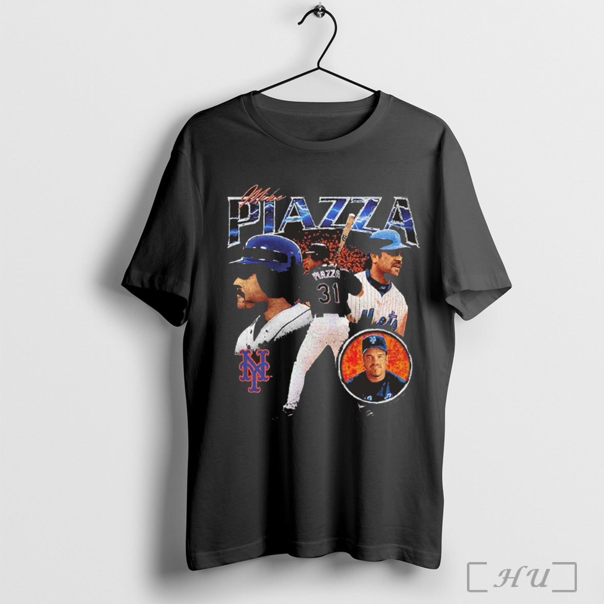 Officials Mike Piazza New York Mets 2000 Subway - Adult & Kids T-Shirts, Sweatshirts & Hoodies apparel design preview 1