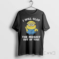 Officials Minion I Will Slap Mcshit Out You - Adult & Kids T-Shirts, Sweatshirts & Hoodies apparel design preview 1