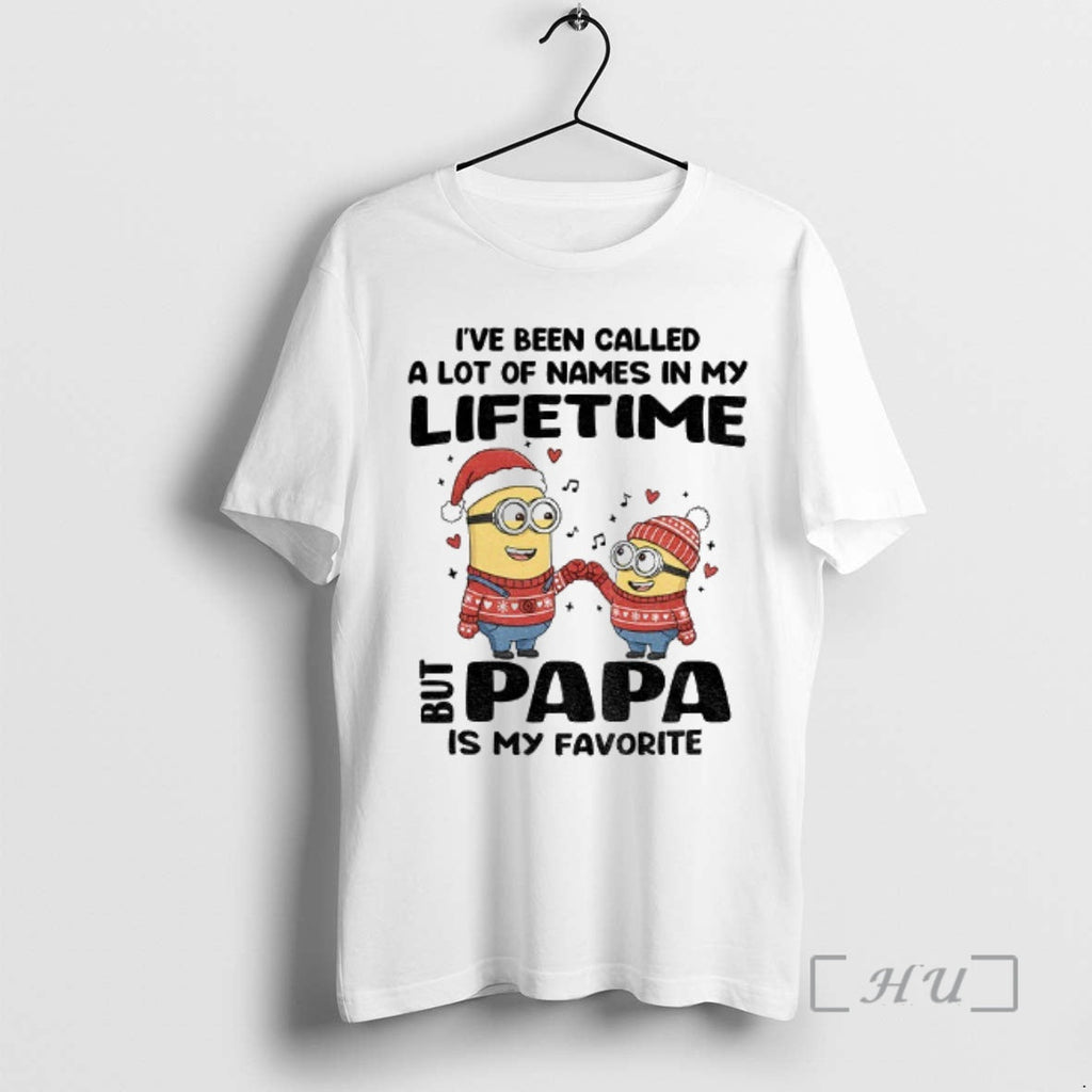 Officials Minion Santa Ive Been Called Lot Names My - Adult & Kids T-Shirts, Sweatshirts & Hoodies apparel design preview 1