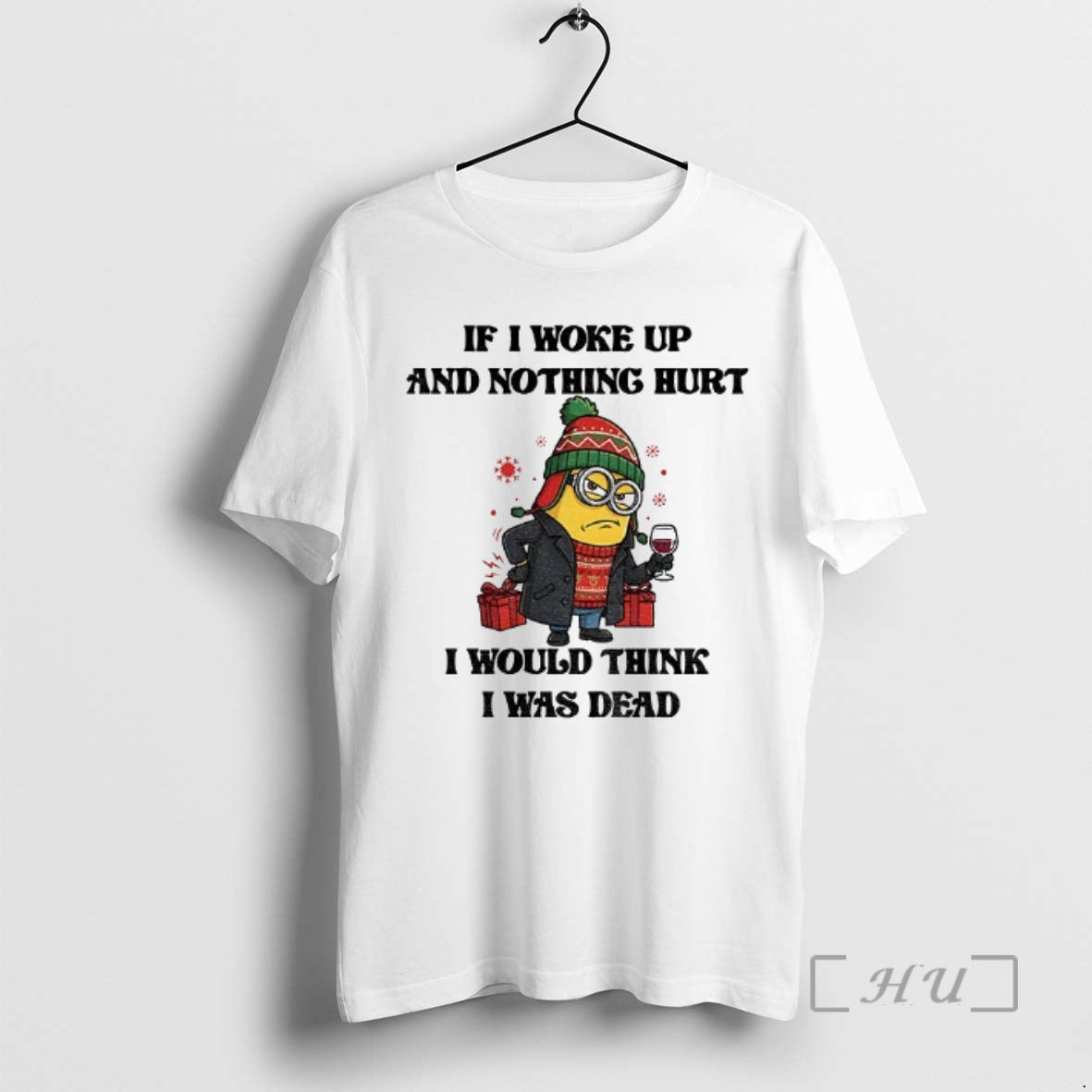 Officials Minion If I Woke Up Nothing Hurt Would - Adult & Kids T-Shirts, Sweatshirts & Hoodies apparel design preview 1