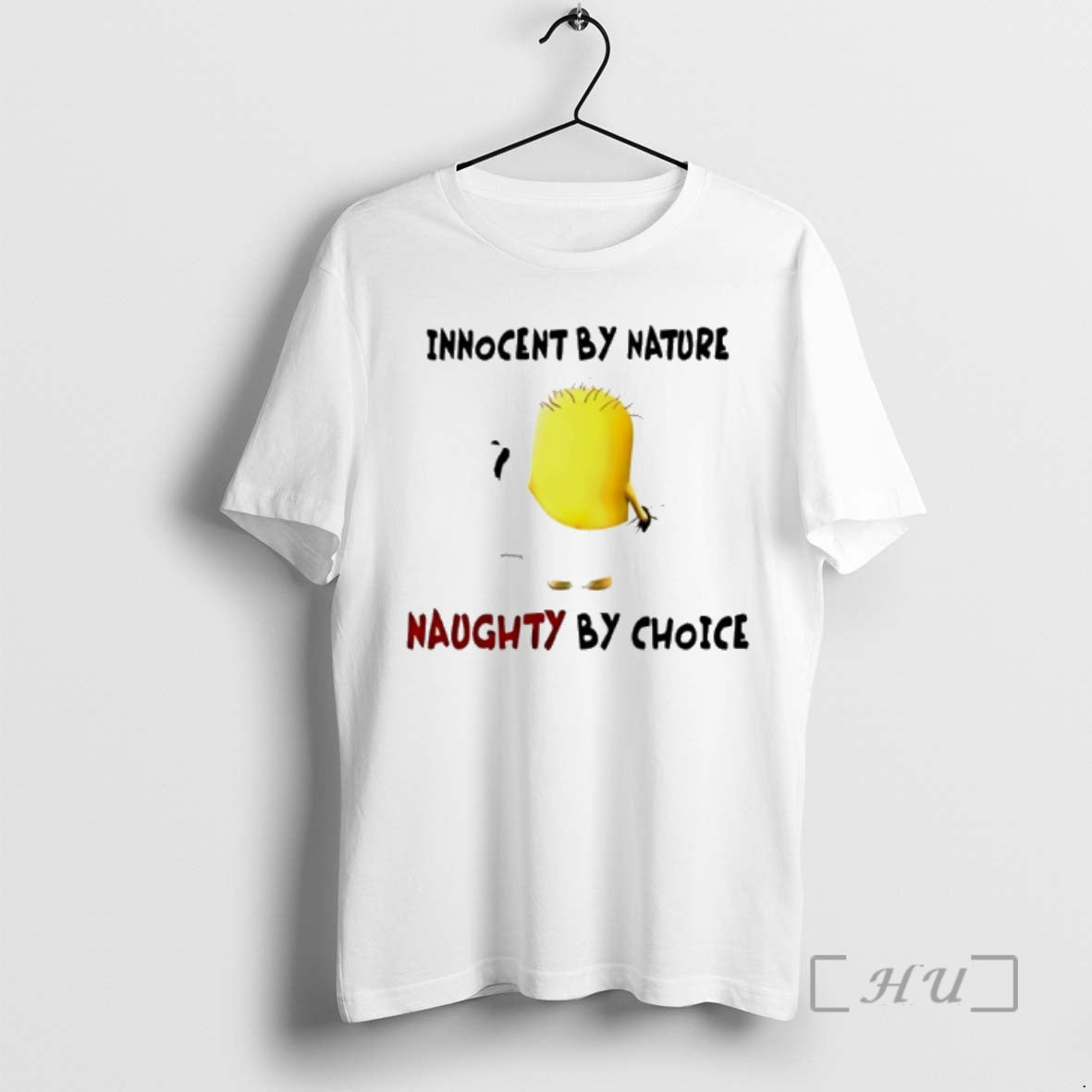 Officials Minion Innocent Nature Naughty - Adult & Kids T-Shirts, Sweatshirts & Hoodies apparel design preview 1