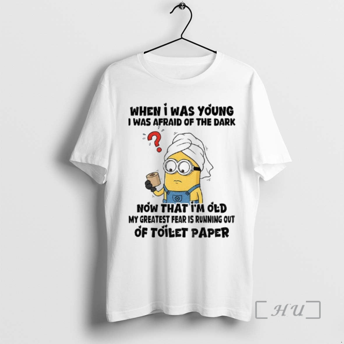 Officials Minion When I Was Young Afraid Dark Now - Adult & Kids T-Shirts, Sweatshirts & Hoodies apparel design preview 1