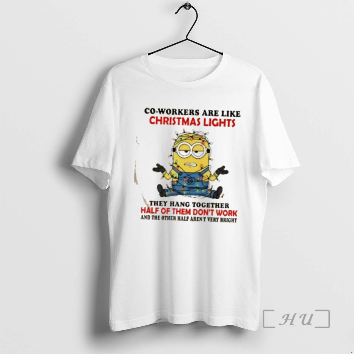 Officials Minions Co Workers Are Like Lights They - Adult & Kids T-Shirts, Sweatshirts & Hoodies apparel design preview 1