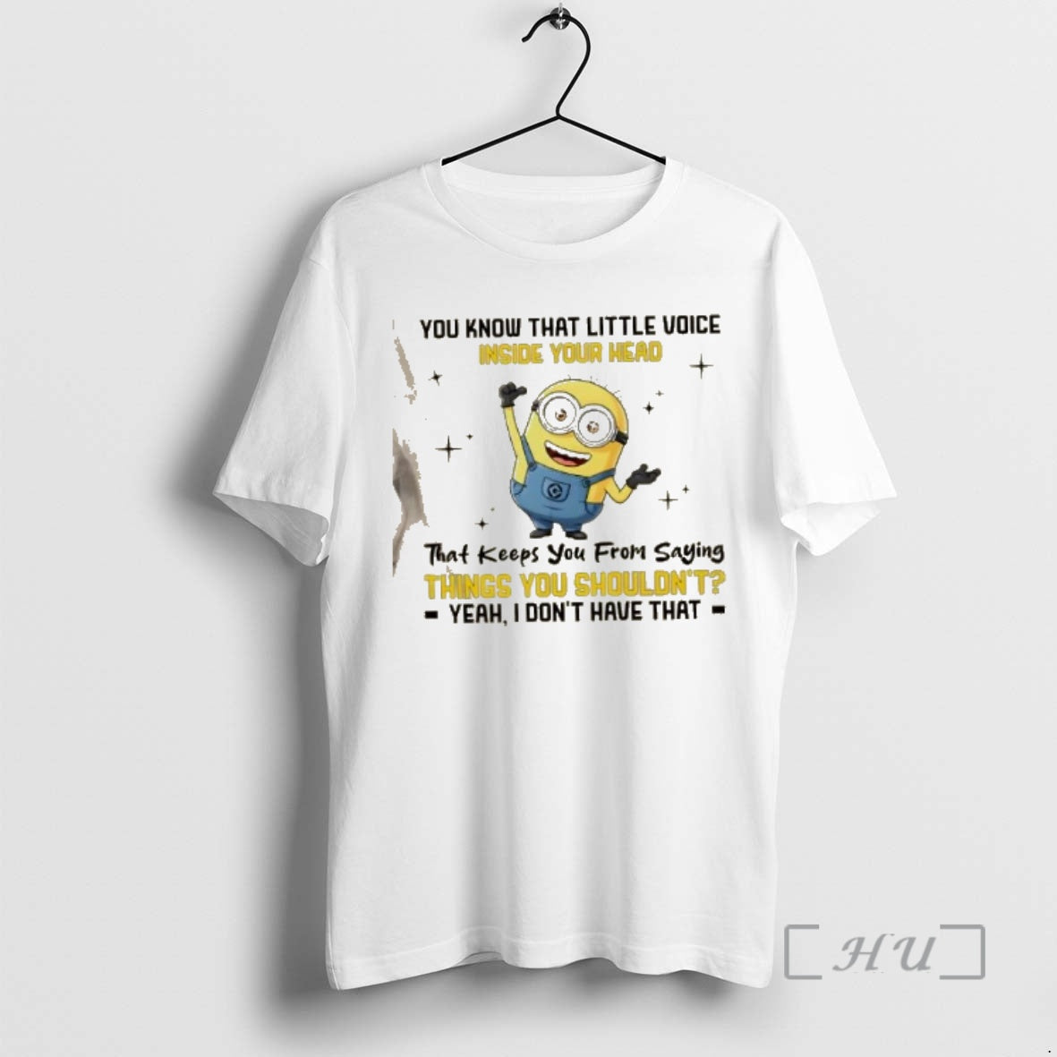 Officials Minions You Know That Little Voice Inside - Adult & Kids T-Shirts, Sweatshirts & Hoodies apparel design preview 1
