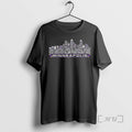 Officials Minnesota Vikings Football City Skyline - Adult & Kids T-Shirts, Sweatshirts & Hoodies apparel design preview 1