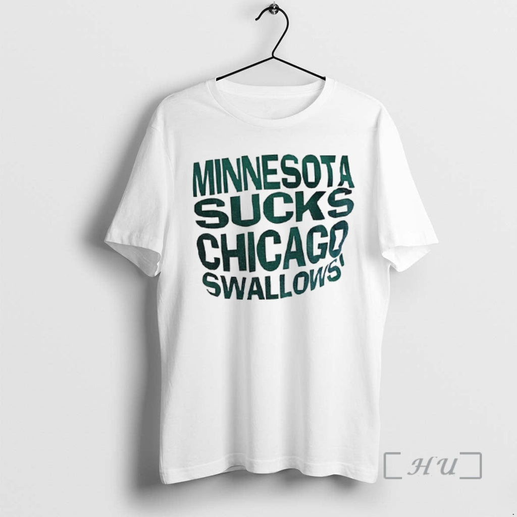 Officials Minnesota Sucks Chicago Swallows - Adult & Kids T-Shirts, Sweatshirts & Hoodies apparel design preview 1