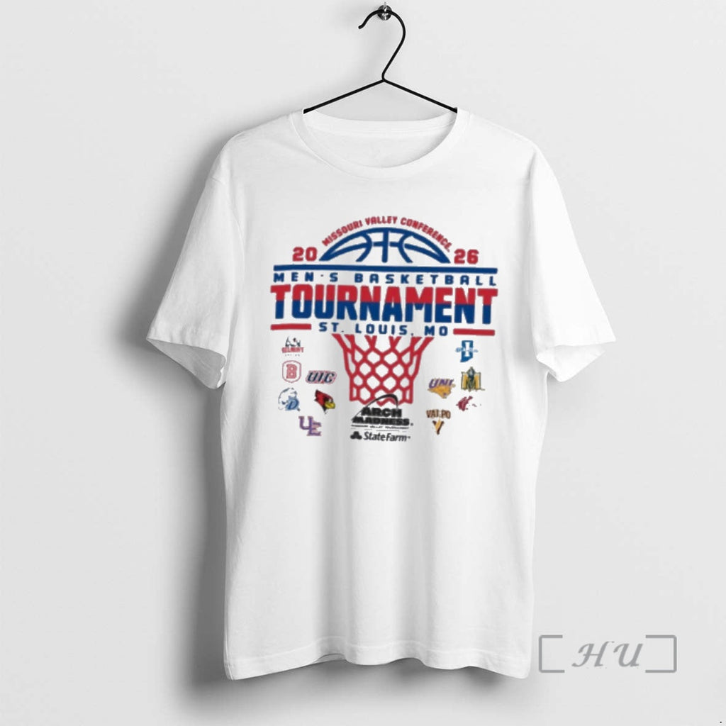 Officials Missouri Valley Conference 2026 Mens - Adult & Kids T-Shirts, Sweatshirts & Hoodies apparel design preview 1