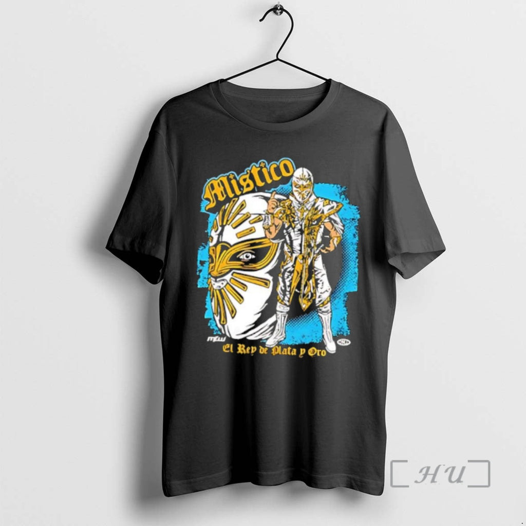 Officials Mistico El Rey De Plata Y Oro Lucha Libre - Adult & Kids T-Shirts, Sweatshirts & Hoodies apparel design preview 1