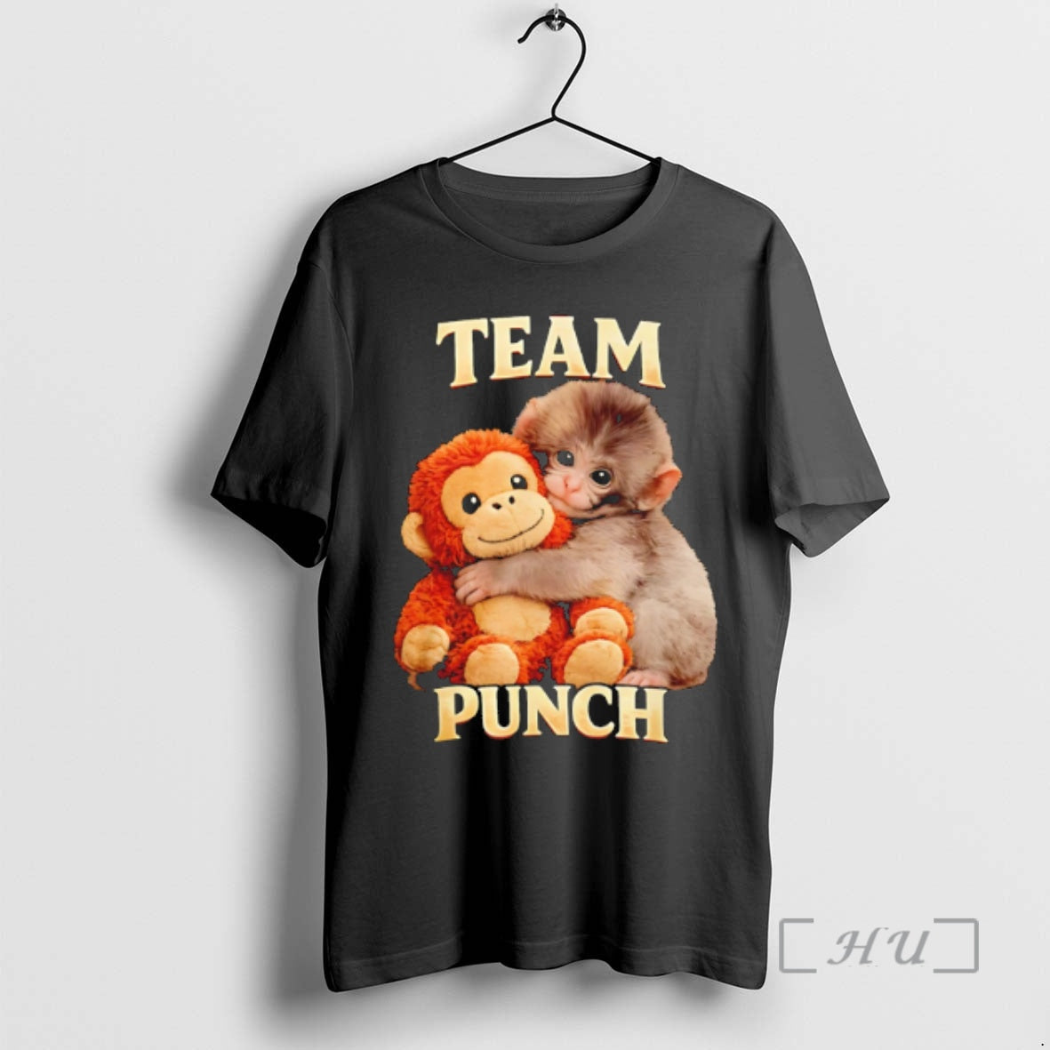 Officials Monkey Team Punch Cute Animal Fan Gear 2026 - Adult & Kids T-Shirts, Sweatshirts & Hoodies apparel design preview 1