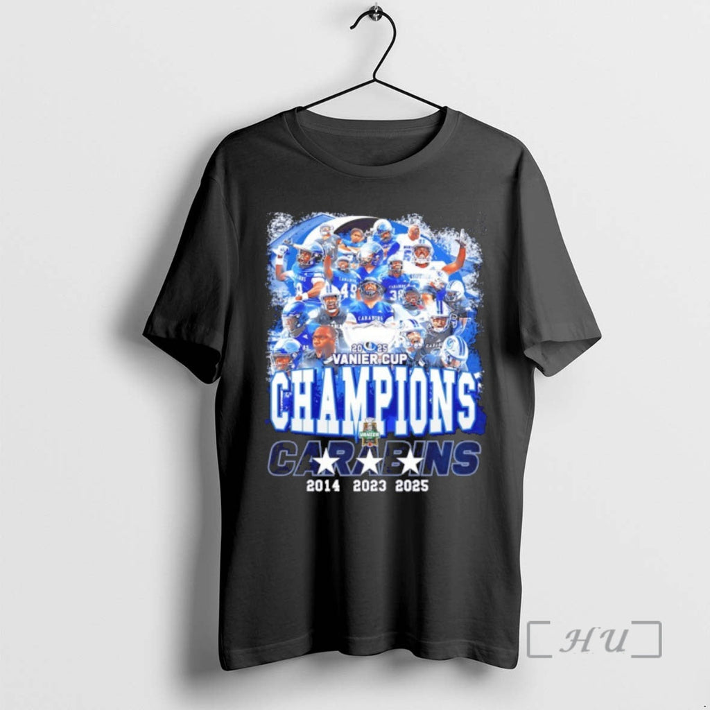 Officials Montreal Carabins 2025 Vanier Cup Champions - Adult & Kids T-Shirts, Sweatshirts & Hoodies apparel design preview 1