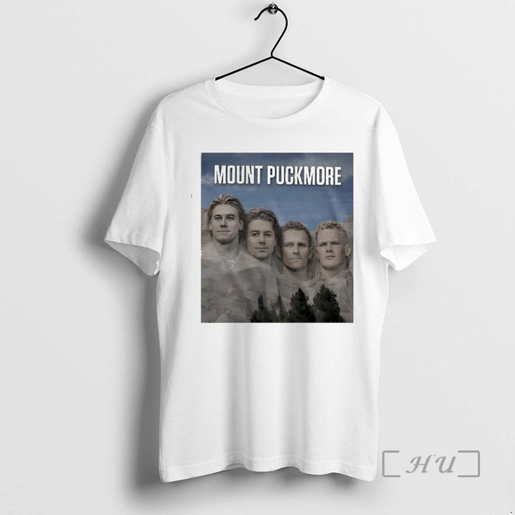 Officials Mount Puckmore Four Hockey Players Carved - Adult & Kids T-Shirts, Sweatshirts & Hoodies apparel design preview 1