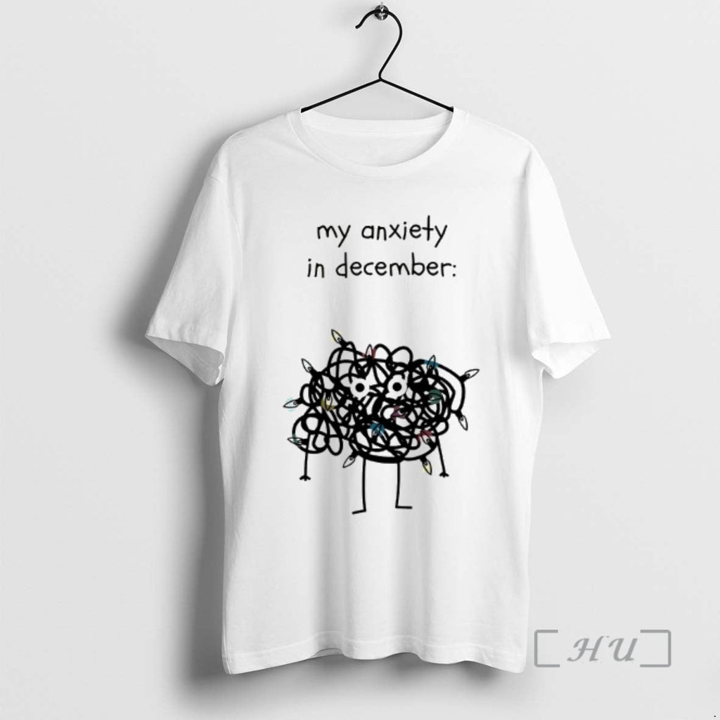 Officials My Anxiety December - Adult & Kids T-Shirts, Sweatshirts & Hoodies apparel design preview 1