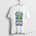 Officials My Brother Is Down Right Awesome Hearts In - Adult & Kids T-Shirts, Sweatshirts & Hoodies apparel design preview 1