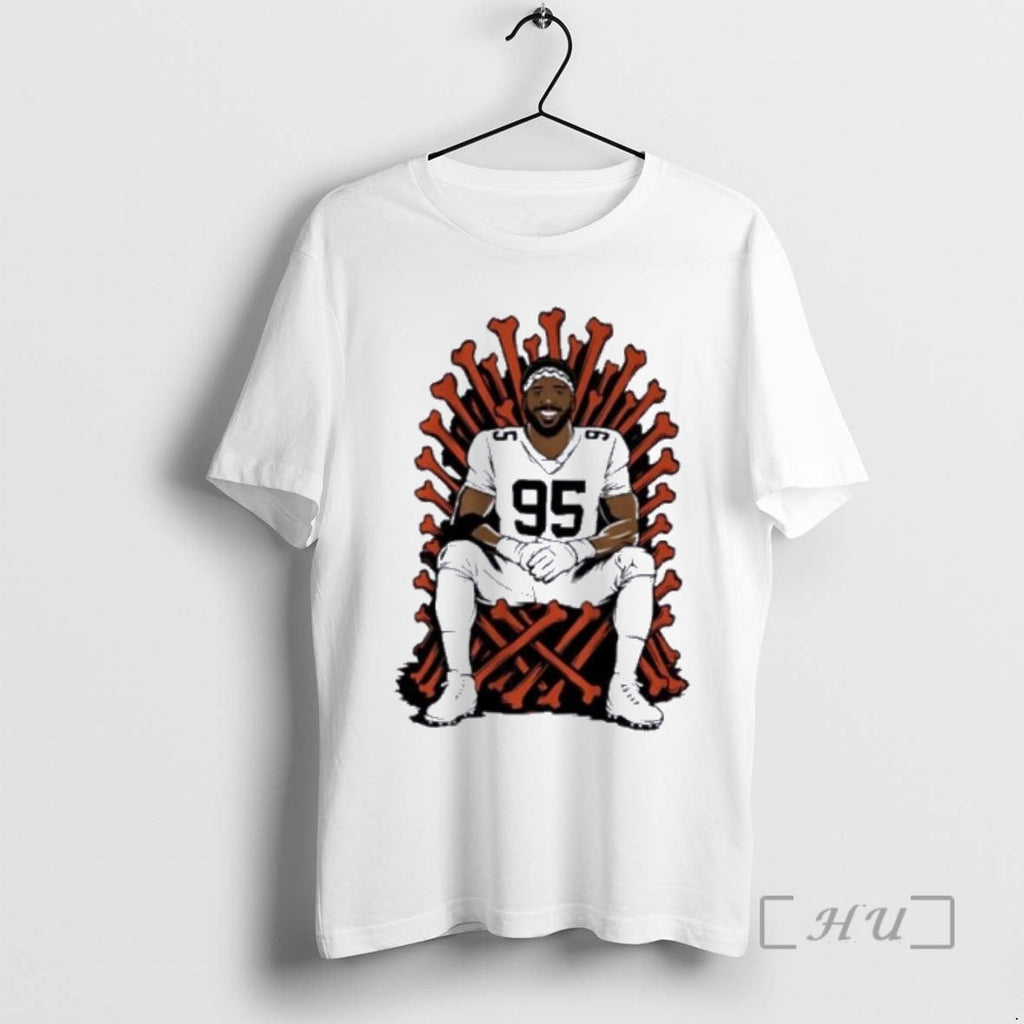 Officials Myles Garrett Single Season Sack King - Adult & Kids T-Shirts, Sweatshirts & Hoodies apparel design preview 1