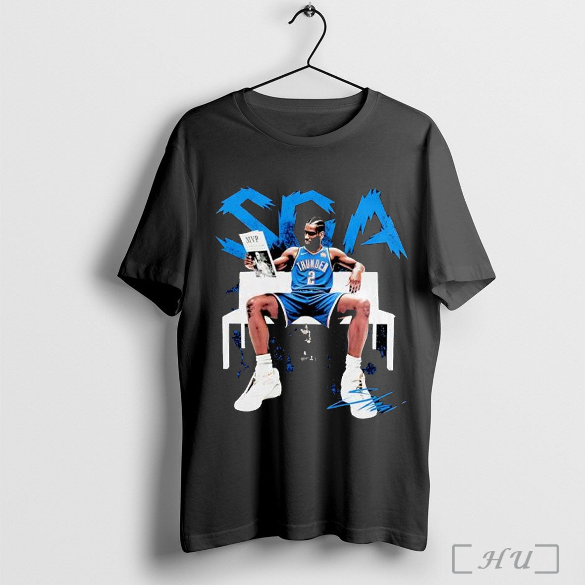 Officials Nba Shai Gilgeous Alexander Okc Sit And - Adult & Kids T-Shirts, Sweatshirts & Hoodies apparel design preview 1