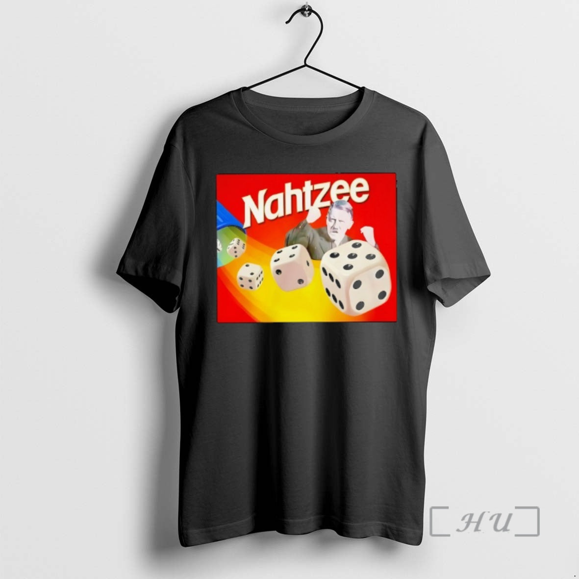 Officials Nahtzee Adolf Hitler Yahtzee - Adult & Kids T-Shirts, Sweatshirts & Hoodies apparel design preview 1