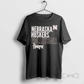 Officials Nebraska Cornhuskers Volleyball Text Logo - Adult & Kids T-Shirts, Sweatshirts & Hoodies apparel design preview 1