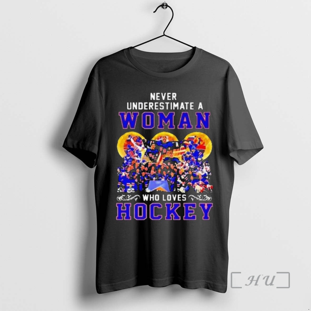 Officials Never Underestimate A Woman Who Loves - Adult & Kids T-Shirts, Sweatshirts & Hoodies apparel design preview 1