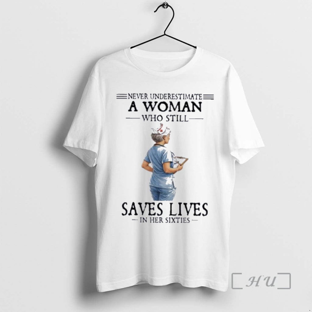 Officials Never Underestimate A Woman Who Still Saves - Adult & Kids T-Shirts, Sweatshirts & Hoodies apparel design preview 1