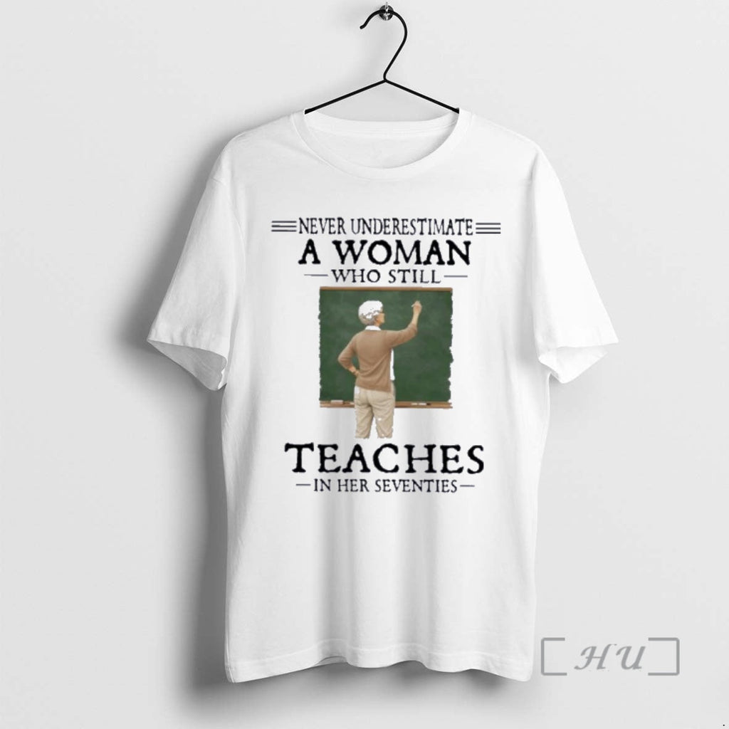 Officials Never Underestimate A Woman Who Still - Adult & Kids T-Shirts, Sweatshirts & Hoodies apparel design preview 1