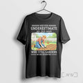 Officials Never Underestimate An Old Man Who Still - Adult & Kids T-Shirts, Sweatshirts & Hoodies apparel design preview 1