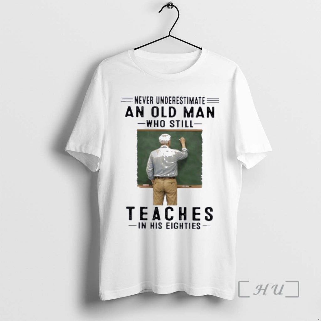 Officials Never Underestimate An Old Man Who Still - Adult & Kids T-Shirts, Sweatshirts & Hoodies apparel design preview 1
