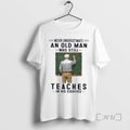 Officials Never Underestimate An Old Man Who Still - Adult & Kids T-Shirts, Sweatshirts & Hoodies apparel design preview 1