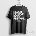 Officials Never Believe Rock Festival - Adult & Kids T-Shirts, Sweatshirts & Hoodies apparel design preview 1