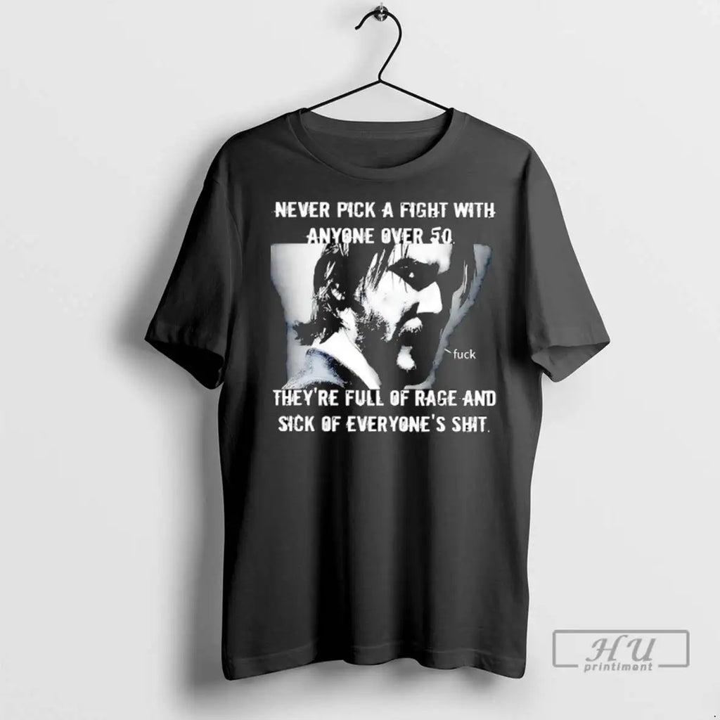 Officials Never Pick A Fight With Anyone Over 50 - Adult & Kids T-Shirts, Sweatshirts & Hoodies apparel design preview 1