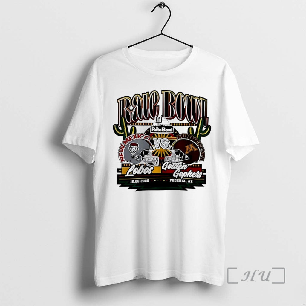 Officials New Mexico Lobos Vs Minnesota Golden - Adult & Kids T-Shirts, Sweatshirts & Hoodies apparel design preview 1