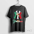 Officials New York Yankees Baseball X Mexican Flag - Adult & Kids T-Shirts, Sweatshirts & Hoodies apparel design preview 1
