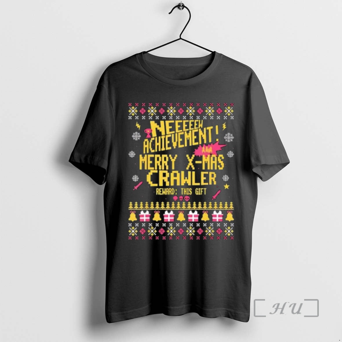 Officials New Achievement Merry X Mas Crawler Reward - Adult & Kids T-Shirts, Sweatshirts & Hoodies apparel design preview 1