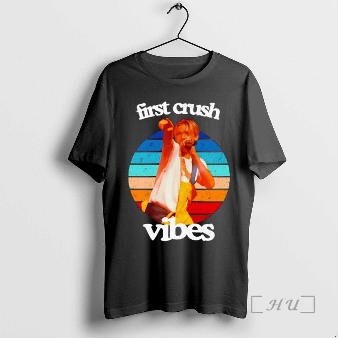 Officials Nick Carter Singing First Crush Vibes - Adult & Kids T-Shirts, Sweatshirts & Hoodies apparel design preview 1