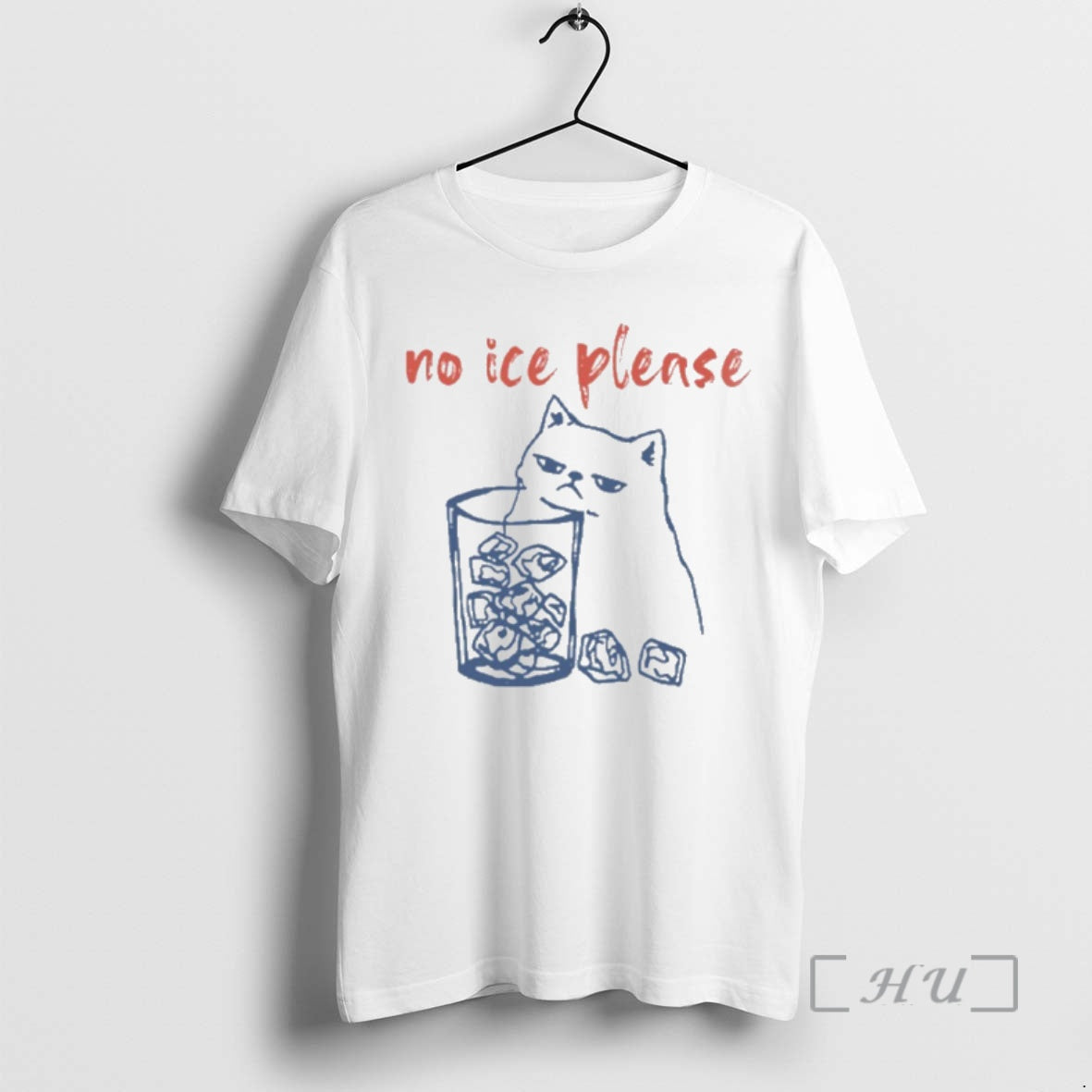 Officials No Ice Please Cat - Adult & Kids T-Shirts, Sweatshirts & Hoodies apparel design preview 1