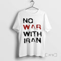 Officials No War With Iran - Adult & Kids T-Shirts, Sweatshirts & Hoodies apparel design preview 1