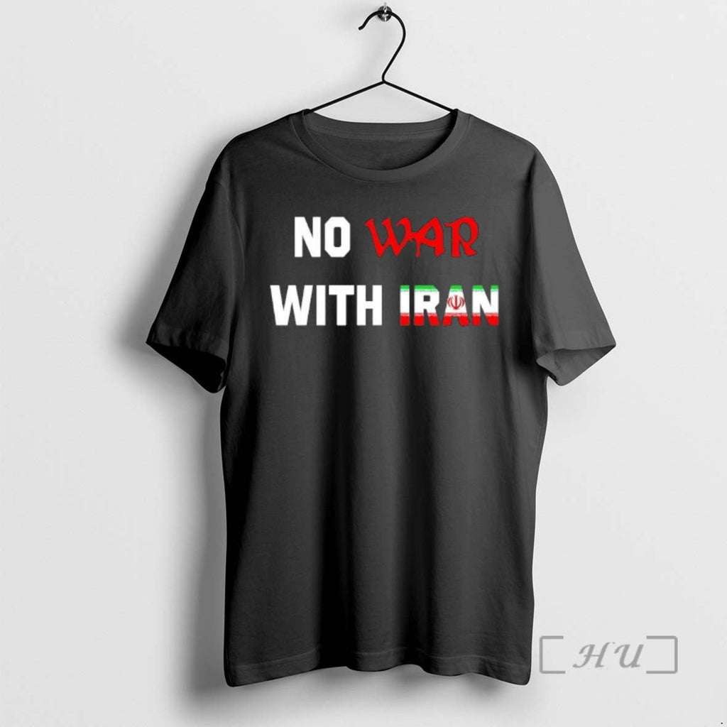 Officials No War With Iran - Adult & Kids T-Shirts, Sweatshirts & Hoodies apparel design preview 1