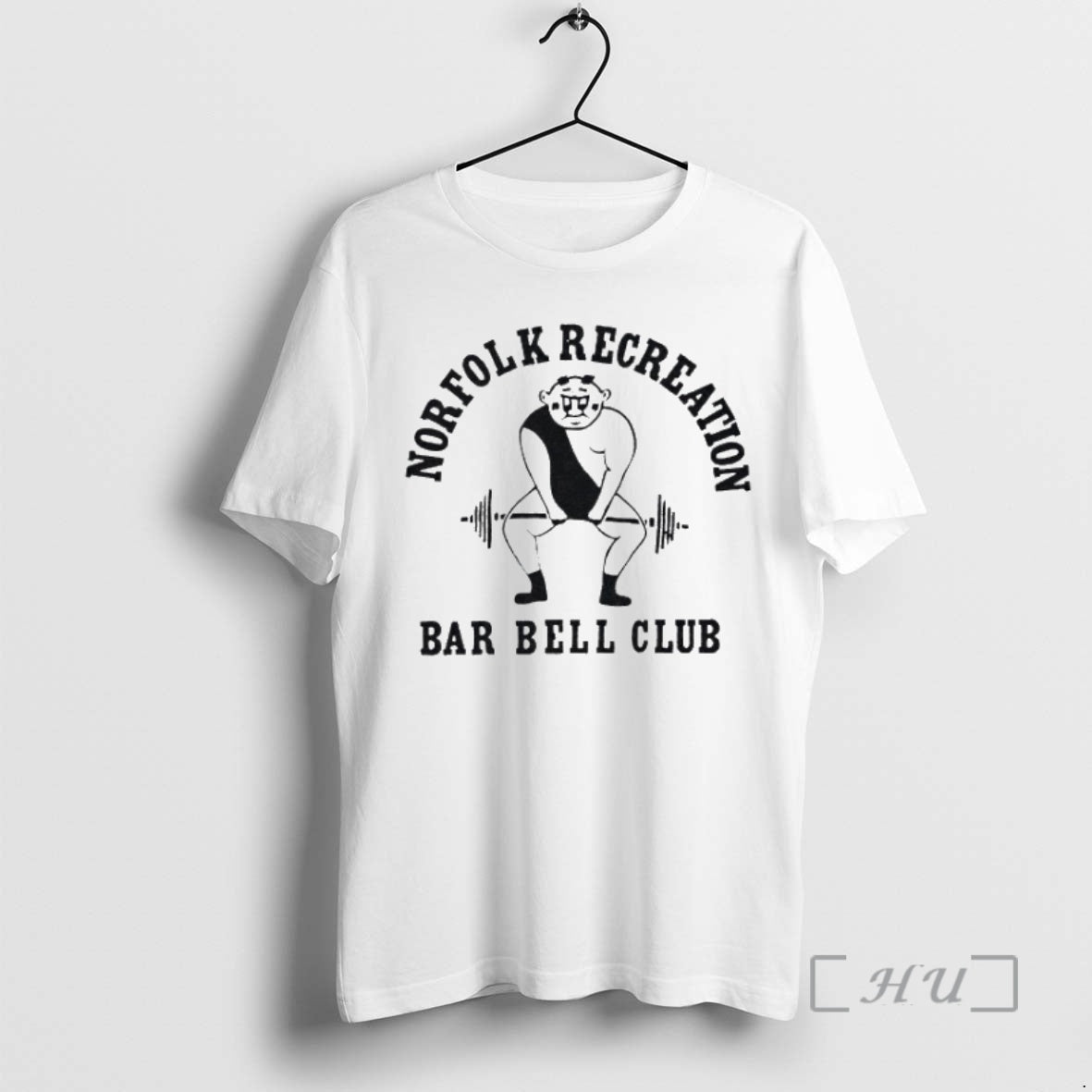 Officials Norfolk Recreation Bar Bell Club - Adult & Kids T-Shirts, Sweatshirts & Hoodies apparel design preview 1
