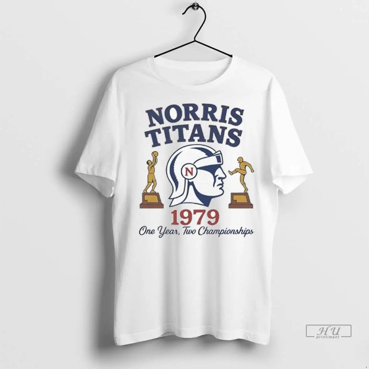 Officials Norris Titans 1979 One Year Two - Adult & Kids T-Shirts, Sweatshirts & Hoodies apparel design preview 1