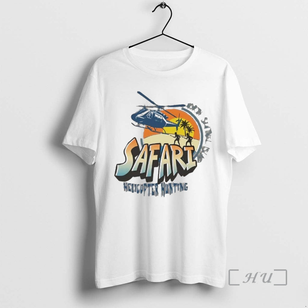 Officials North Sentinel Island Helicopter Hunting - Adult & Kids T-Shirts, Sweatshirts & Hoodies apparel design preview 1