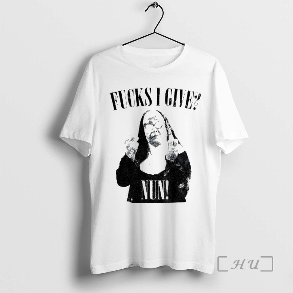 Officials Nun Middle Finger Fucks I Give - Adult & Kids T-Shirts, Sweatshirts & Hoodies apparel design preview 1